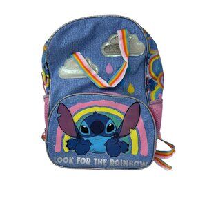Disney Stitch Rainbow Backpack For Kids